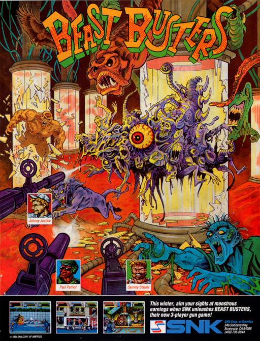 Beast Busters (US, Version 2) Game Cover
